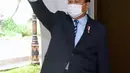 Ketua Umum Partai Gerindra Prabowo Subianto saat tiba di Istana Kepresidenan Jakarta, Rabu, 15 Juni 2022. Presiden Jokowi mengundang para ketum partai politik menjelang perombakan atau reshuffle kabinet. (Foto: Sekretariat Presiden)
