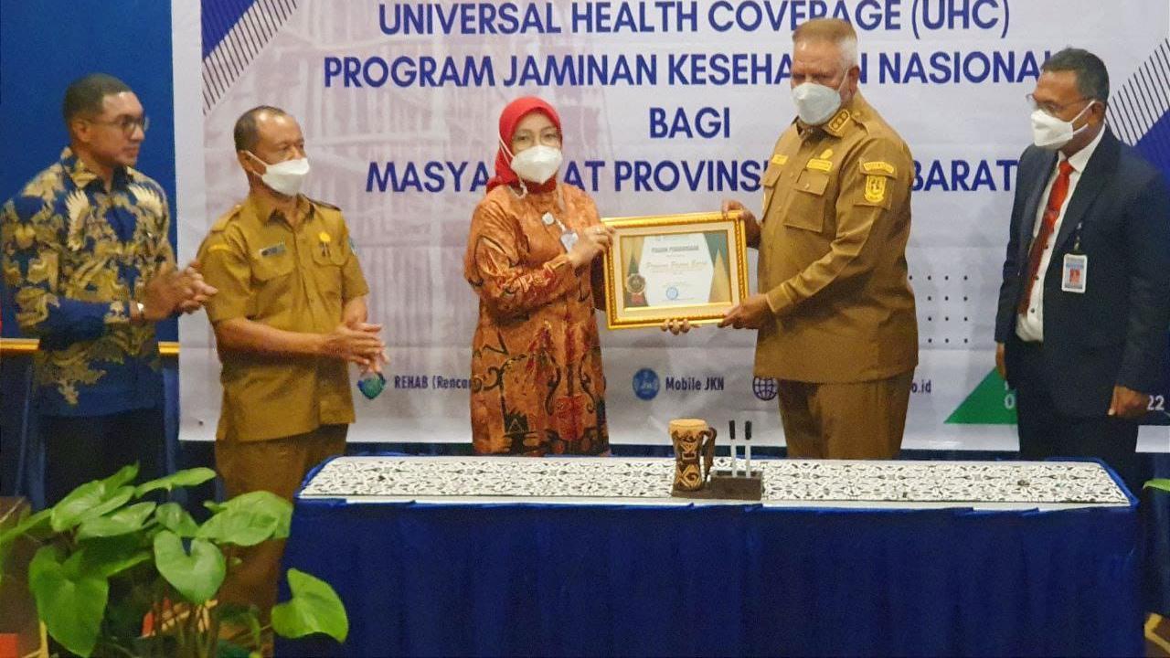 Wow, Hampir 100% Penduduk Papua Barat Dijamin Jaminan Kesehatan Nasional
