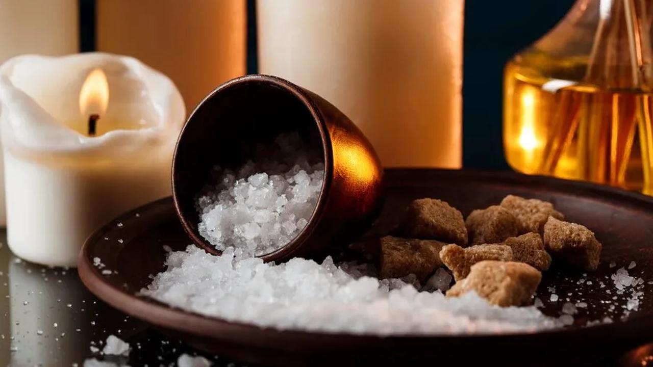 Biasanya, air garam yang digunakan untuk mandi terbuat dari magnesium sulfat atau garam laut. Air garam ini dapat larut dengan mudah dalam air hangat dan memiliki banyak manfaat yang menakjubkan.