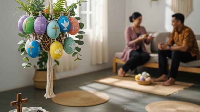 21 Dekorasi Paskah Kreatif, Hadirkan Suasana Meriah dan Bermakna