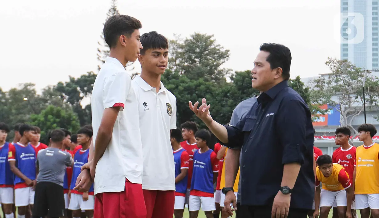 Seleksi ini sebagai persiapan jelang Piala Dunia U-17 2023. (Liputan6.com/Herman Zakharia)