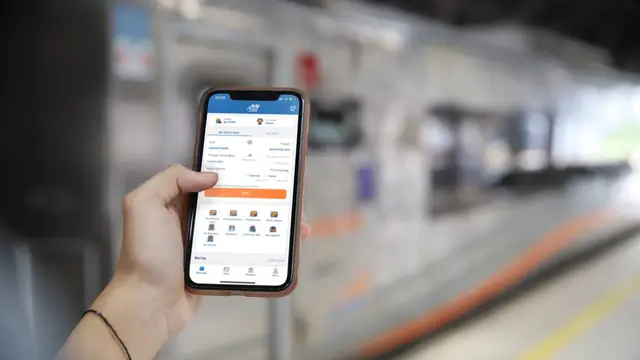 Aplikasi KAI Access merupakan aplikasi resmi KAI yang diluncurkan pada tahun 2014. (Dok KAI)