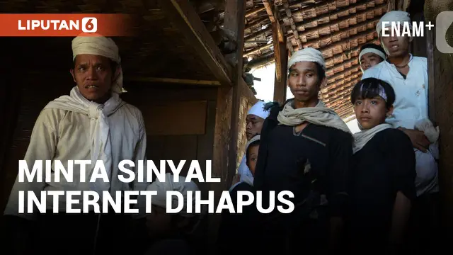 Suku Baduy Dalam Minta Sinyal Internet Dihapus dari Wilayah Mereka