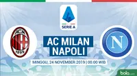 Serie A - AC Milan Vs Napoli (Bola.com/Adreanus Titus)