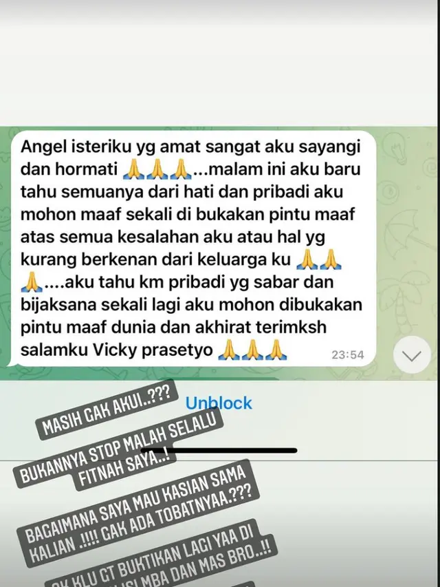 Unggahan Angel Lelga. (Foto: Instagram @angellelga)