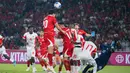 Pemain Timnas Indonesia, Elkan Baggot, saat melawan Mozambik pada FIFA Matchday di Stadion Utama Gelora Bung Karno (SUGBK), Jakarta, pada Selasa (9/6/2026). (Bola.com/Abdul Aziz)