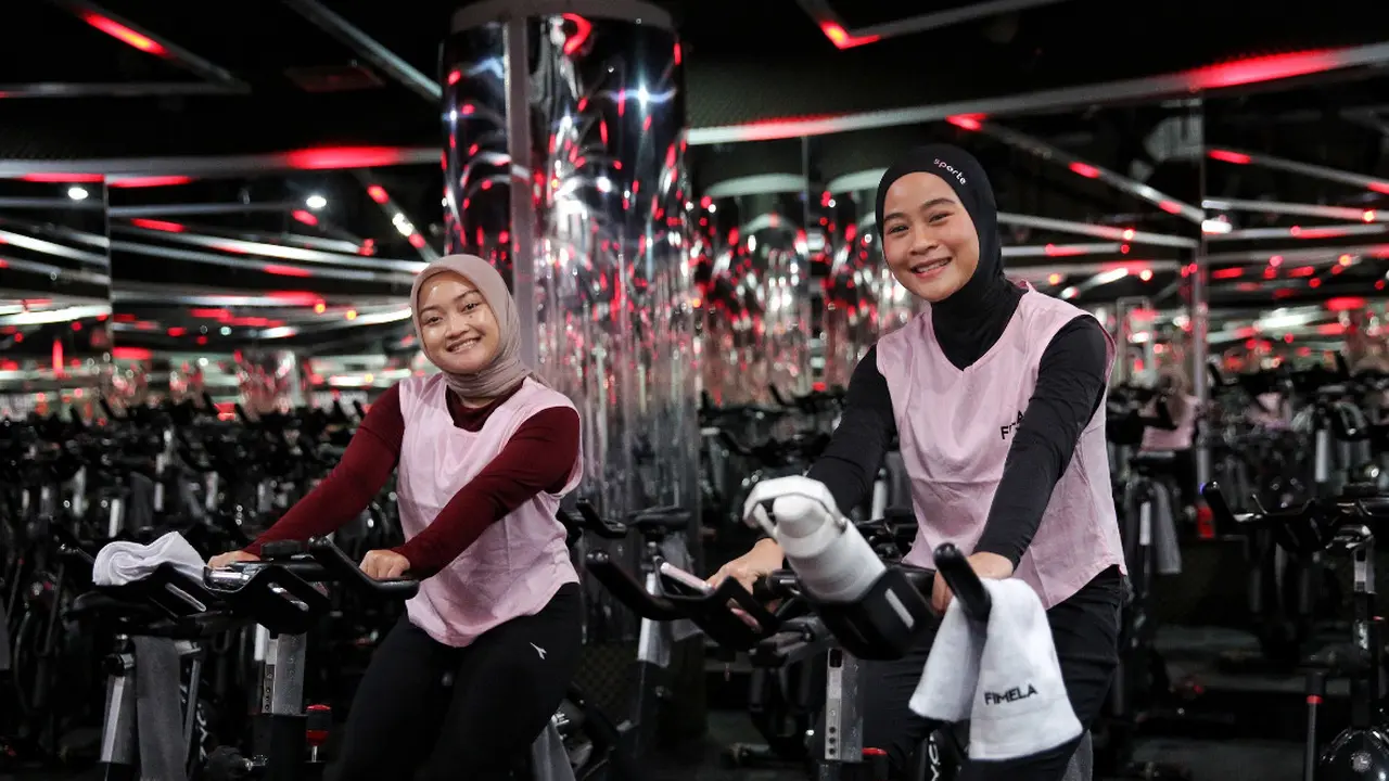 Fimelahood Fit & Fun Indoor Cycling. Dok. Fimela