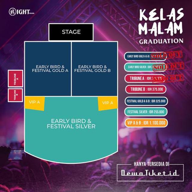Dewa 19 dan Andra and The Backbone akan tampil di Stadion Heroic Taman Kopassus, Serang, Banten pada 10 Juni 2023.