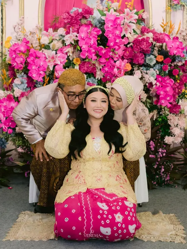 8 Gaya Clarissa Putri Pakai Kebaya saat Siraman-Midodareni Jelang Menikah, Kental Nuansa Adat Jawa