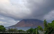 Gunung Ruang Bergejolak, PVMBG Catat 44 Kali Gempa Embusan