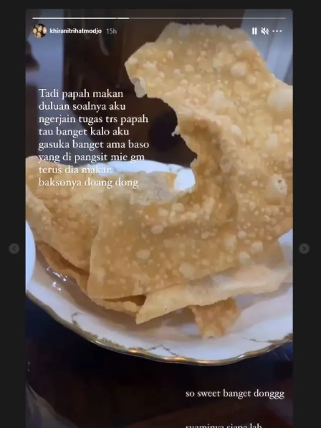 Unggahan Khirani Trihatmodjo