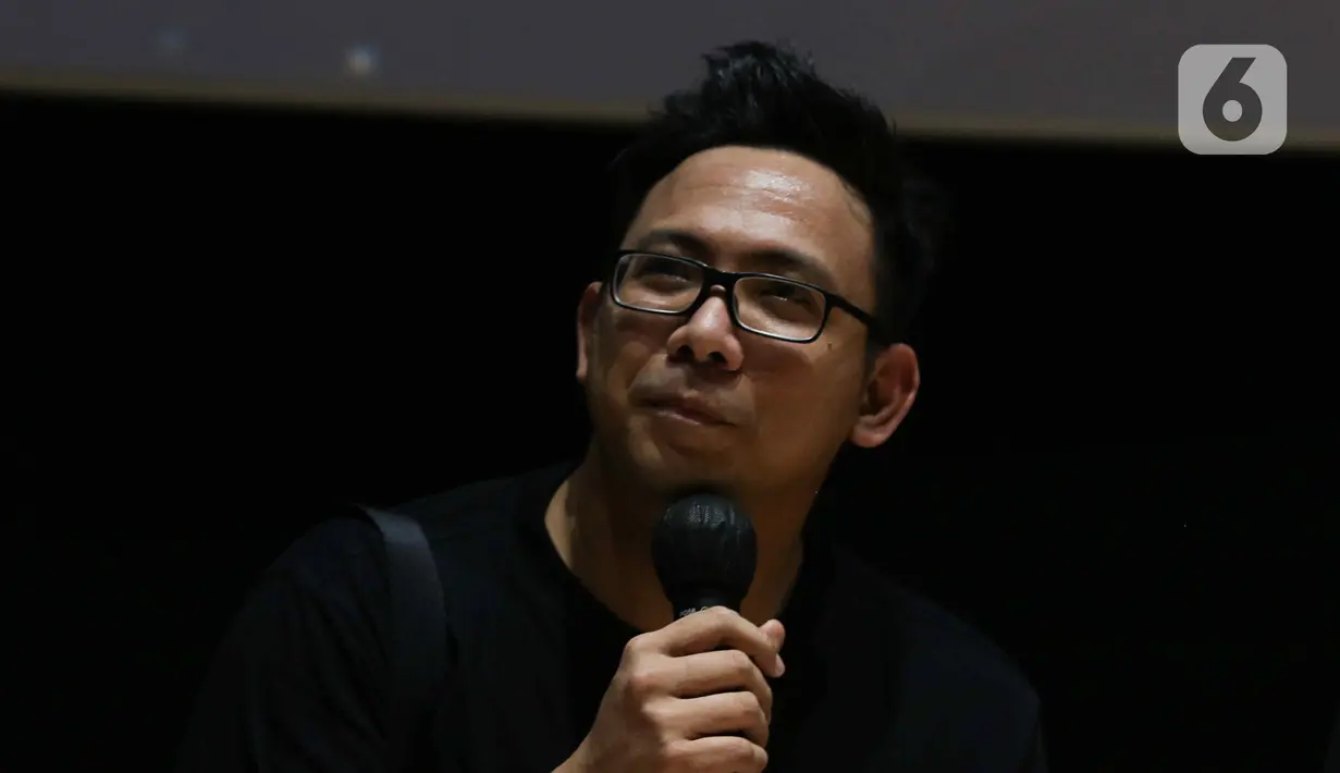 Band Noah menggelar konferensi pers di Jakarta, Selasa (30/8/2022). Show pertama “NOAH #DekadeXperience” akan digelar pada Sabtu, 17 September 2022. (Liputan6.com/Herman Zakharia)