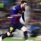 Lionel Messi saat laga Barcelona vs Liverpool dalam laga leg pertama semifinal Liga Champions di Camp Nou, Kamis dini hari WIB (2/5/2019). (AFP/Javier Soriano)