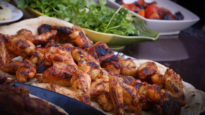 Ilustrasi ayam bakar./Copyright pexels.com/OW pictures