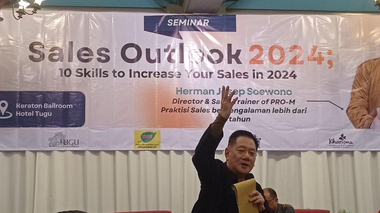 Awal Tahun, AMA Malang Gelar Seminar Bertajuk "Sales Outlook 2024,10 Skills to Incrase Your Sales in 2024"