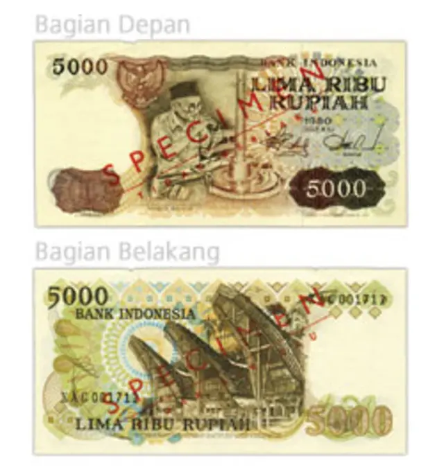 Penampakan uang pecahan Rupiah tak berlaku, segera tukarkan!