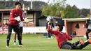 Bima Sakti membawa empat kiper saat pemusatan latihan Timnas Indonesia U-17 untuk Piala Dunia U-17 di Jerman. (Dok. PSSI)