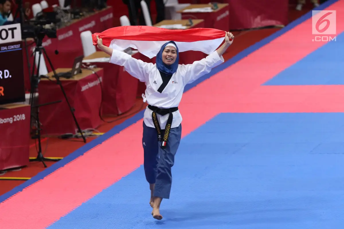 Defia Rosmaniar Sumbang Emas Pertama Asian Games