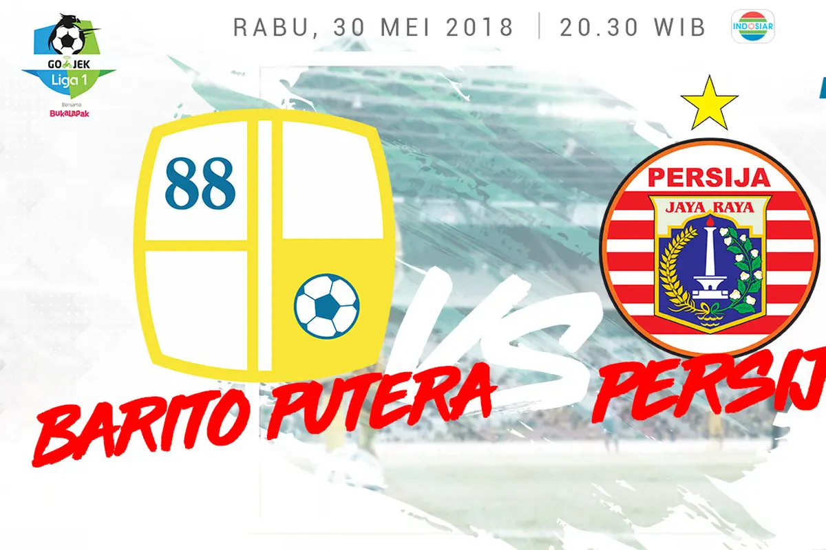 Barito Putera Vs Persija Jakarta