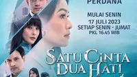 Adegan sinetron Satu Cinta Dua Hati tayang setiap hari di SCTV (Dok Sinemart)