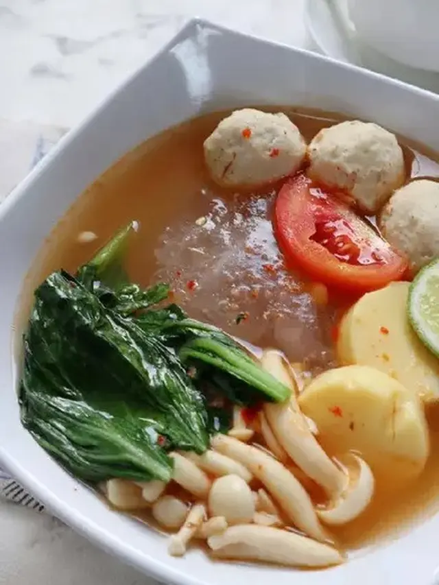 Papeda Kuah Tomyam