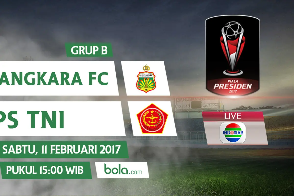 Piala Presiden 2017_Bhayangkara FC Vs PS TNI (Bola.com/Adreanus Titus)