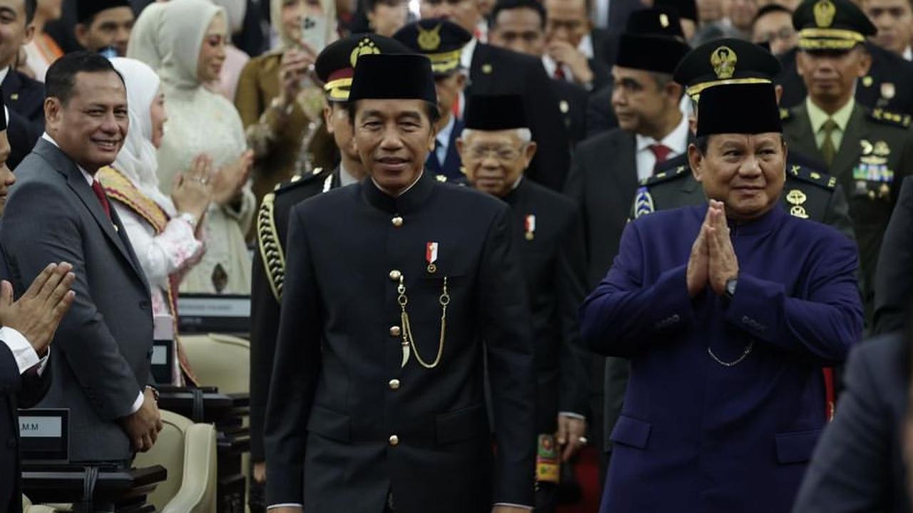 VIDEO: Riuh Teriakan Satu Ruangan Bergetar Saat Pelantikan Prabowo Gibran "Terima Kasih Jokowi!"