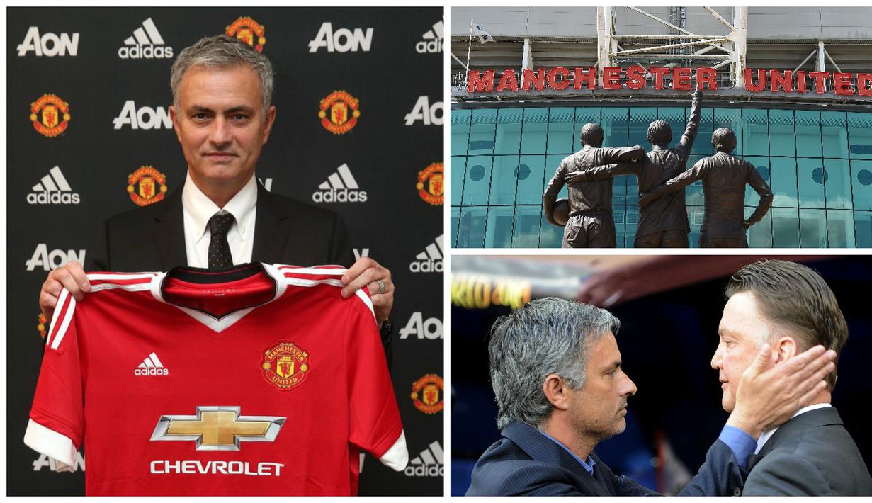 Manchester United resmi menunjuk Jose Mourinho sebagai pelatih baru menggantikan posisi yang ditinggalkan Louis van Gaal. (AFP-Twitter)