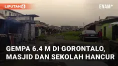 Gempa di Gorontalo berdampak pada Banggai, Sulawesi Tengah. Diketeahui, kerusakan terjadi pada dua masjid dan satu gedung sekolah