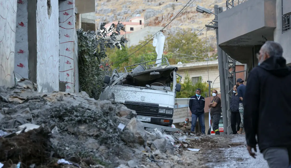 Masyarakat internasional telah memperingatkan Israel untuk tidak melakukan serangan ke Lebanon karena berpotensi meningkatkan kekhawatiran meluasnya konflik Gaza secara regional. (Rabih DAHER/AFP)
