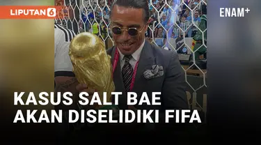 FIFA Akan Selidiki Kasus Salt Bae Masuki Lapangan Pasca Final Piala Dunia 2022