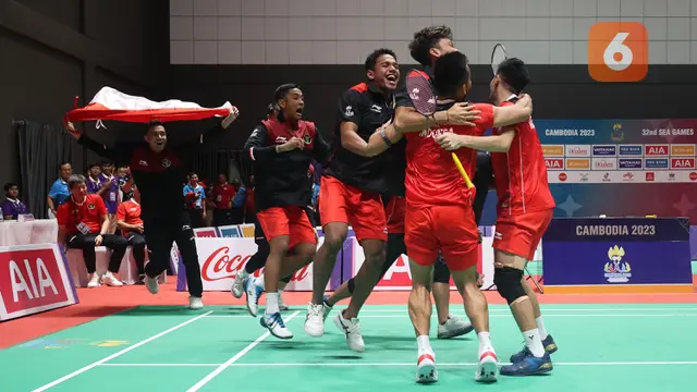 Bulu Tangkis Beregu Putra Indonesia SEA Games 2023
