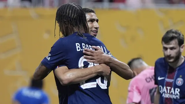 Pemain PSG Achraf Hakimi