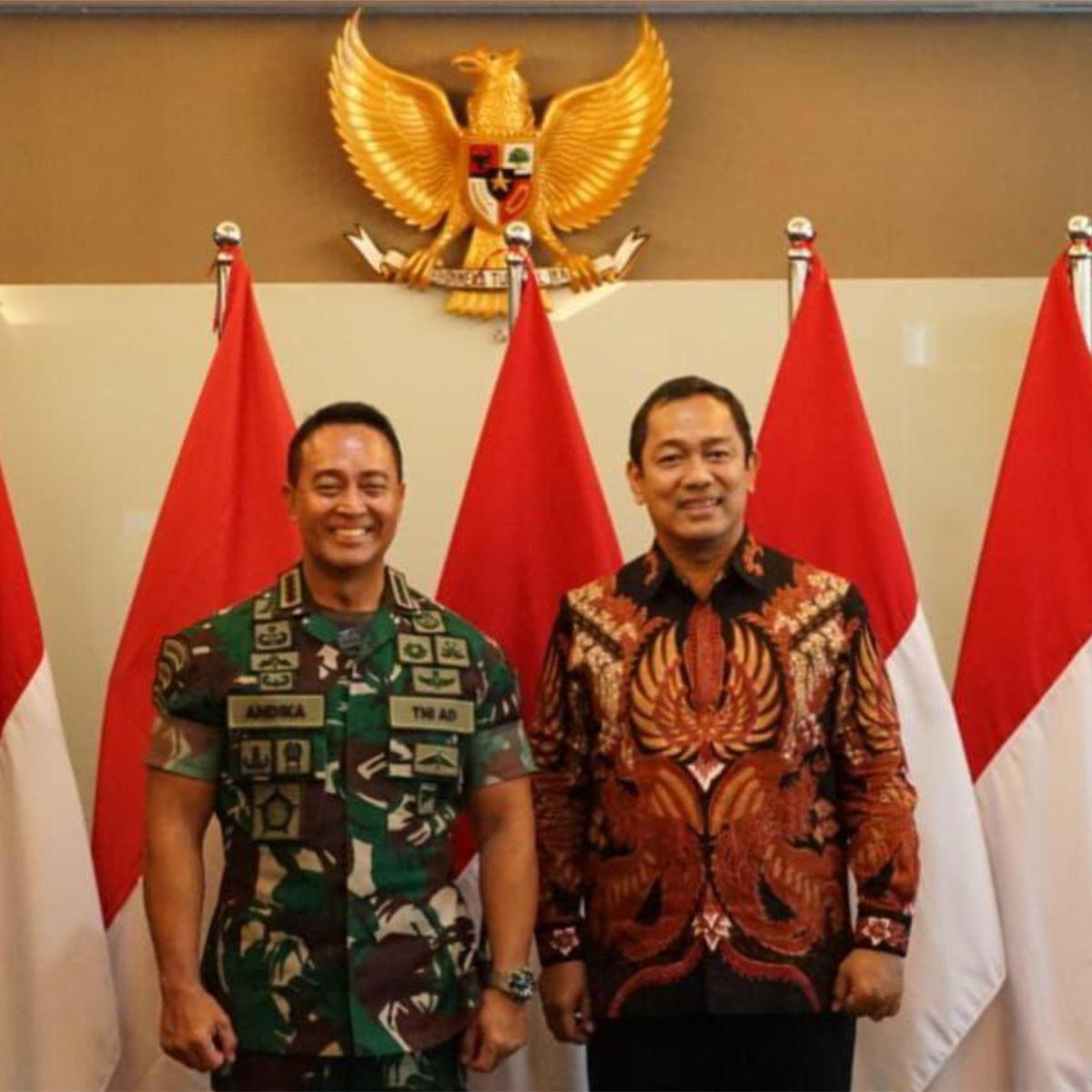 Andika Perkasa dan Hendrar Prihadi alias Hendi