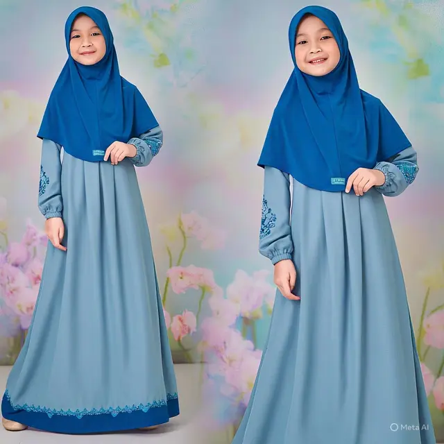Baju Model Gamis Anak Perempuan