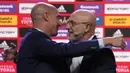 Luis de la Fuente bukanlah orang baru dalam struktur sepak bola Spanyol. Sebelumnya ia telah diberi kepercayaan untuk membesut Timnas Spanyol di level yunior, mulai U-18, U-19 hingga U-21. (AP Photo/Paul White)
