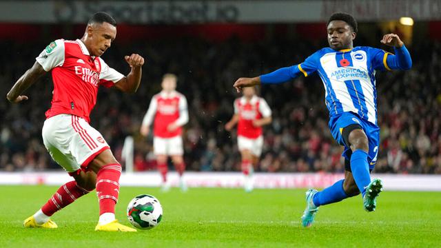 Arsenal Tersingkir dari Carabao Cup Usai Dikalahkan Brighton and Hove Albion