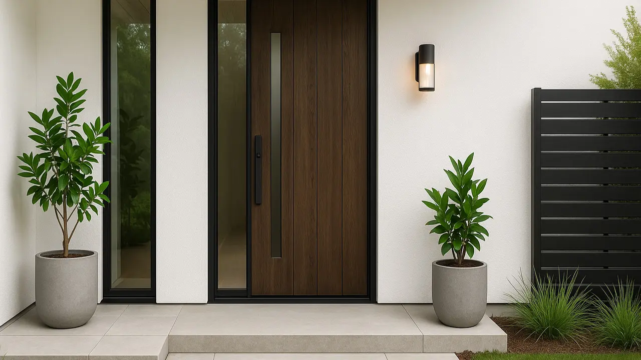 Model Pintu Rumah dengan Desain Cantik/Ilustrasi gambar oleh AI