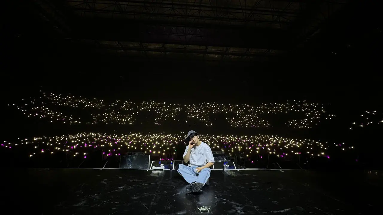 Cha Eun Woo, menuntaskan fan concert di Tennis Indoor Senayan, Jakarta, 20 April 2024. (Twitter.com/@CHAEUNWOO_offcl)