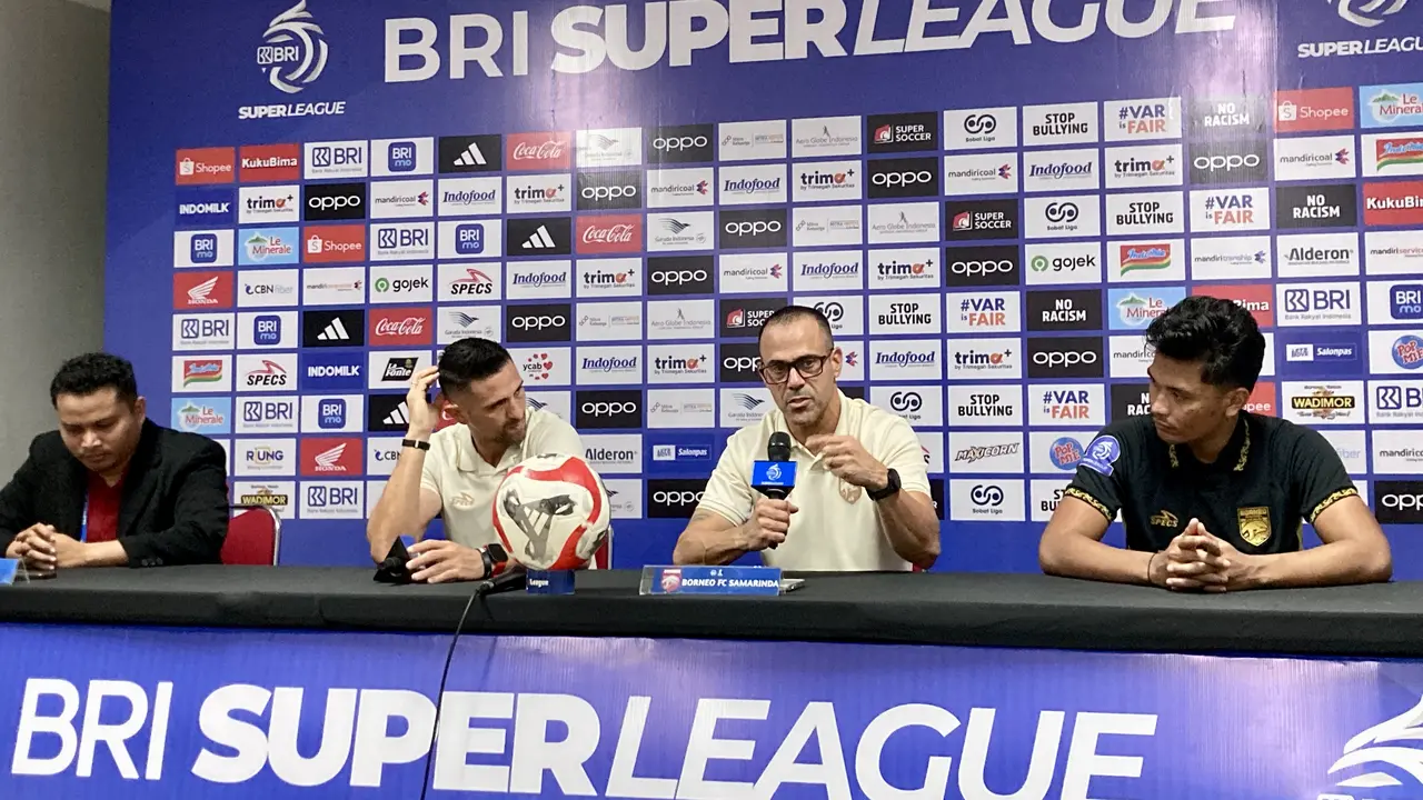 Komentar Fabio Lefundes terkait banyak pihak yang masih memandang sebelah mata Borneo FC hingga pekan ke-32