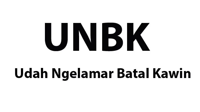 Meme Singkatan UNBK 2018