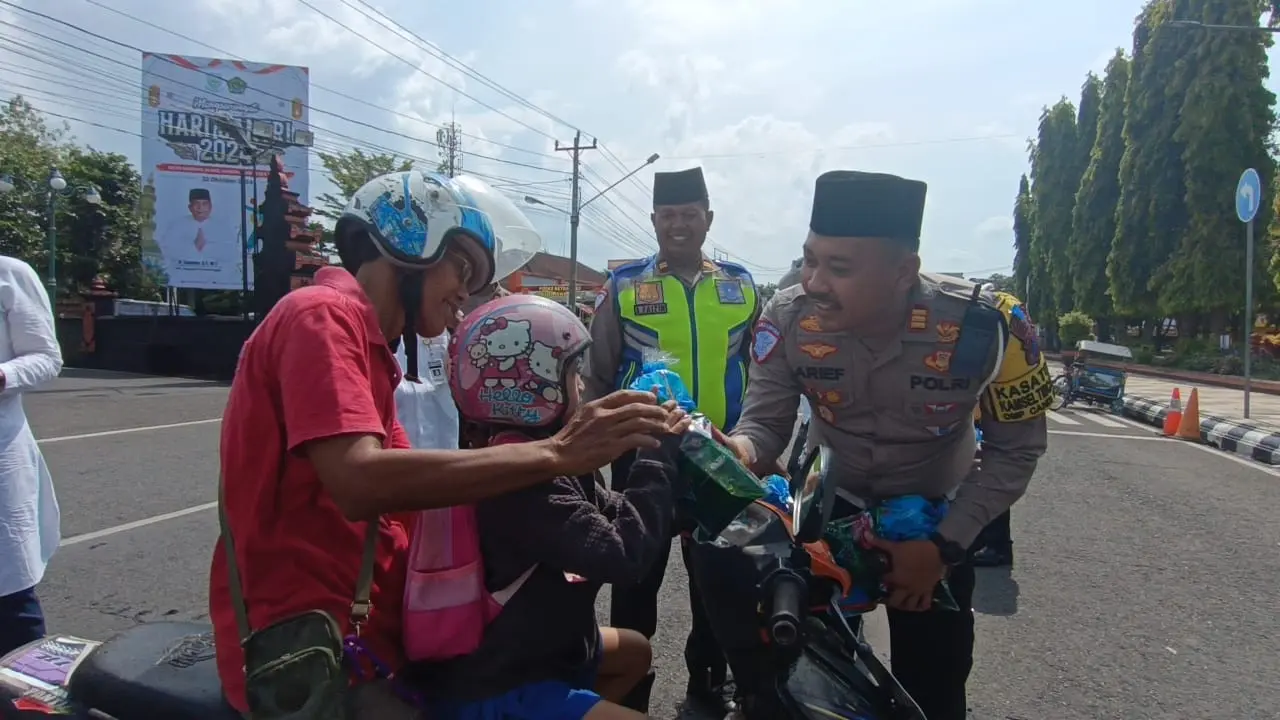 polres purbalingga peringati hari santri
