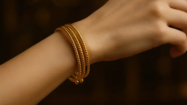 Gelang Lilit Emas 24 Karat