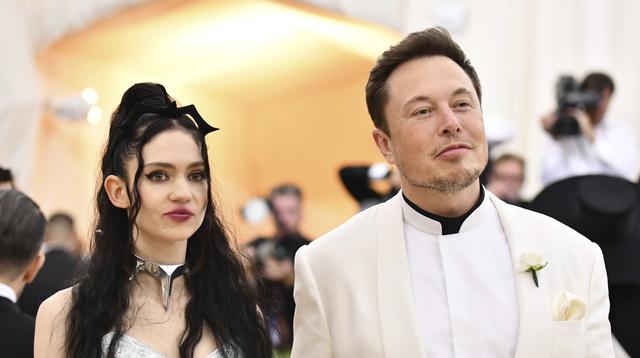 Grimes dan Elon Musk dalam Met Gala 2018. (Charles Sykes/Invision/AP, File)