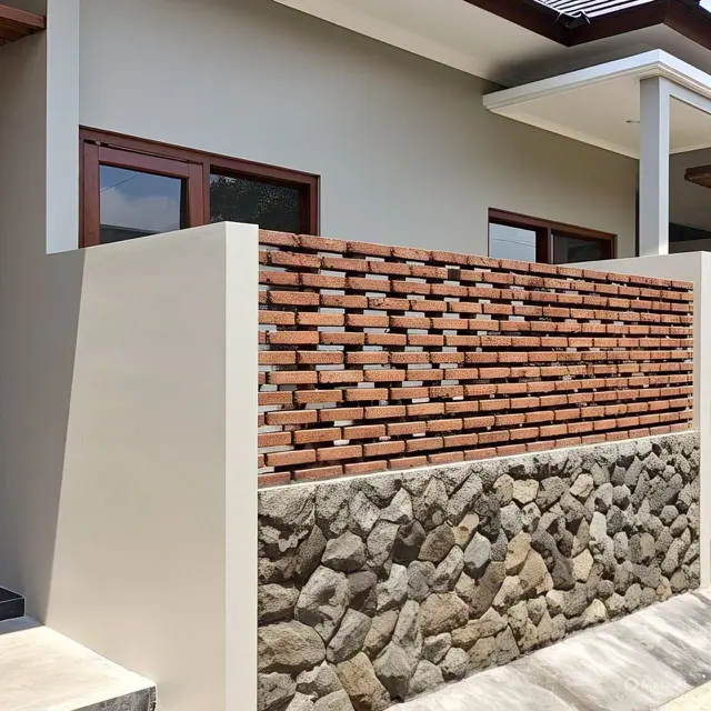 Model Pagar Rumah Tembok Sederhana