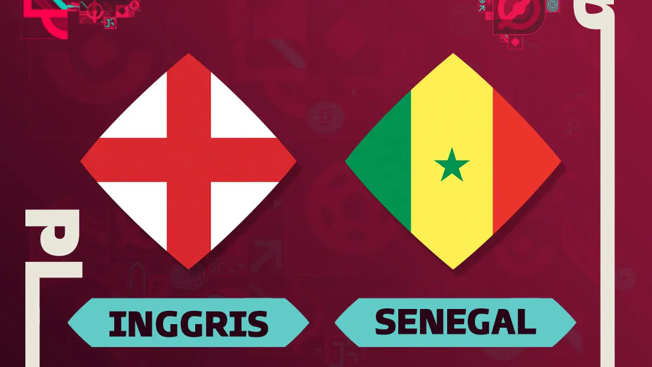 Piala Dunia 2022 - Prediksi Inggris Vs Senegal