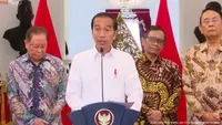 Presiden Jokowi saat menyampaikan pengakuan 12 aksus  pelanggaran HAM berat di Indonesia. (Istimewa)