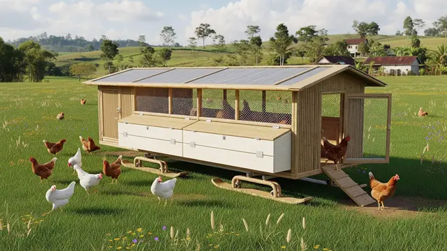 desain kandang ayam yang bikin ayam cepat bertelur
