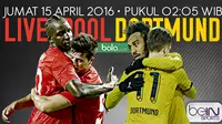 Liverpool vs Borussia Dortmund (Bola.com/Samsul Hadi)