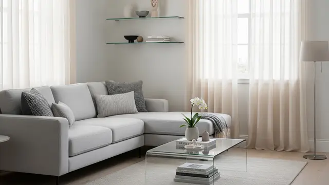 Model Ruang Tamu Kecil Modern Simple Clean Look (AI)